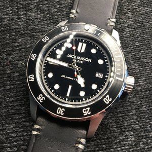 Jack Mason Seamount Watch - Leather Strap - JM-D101-014